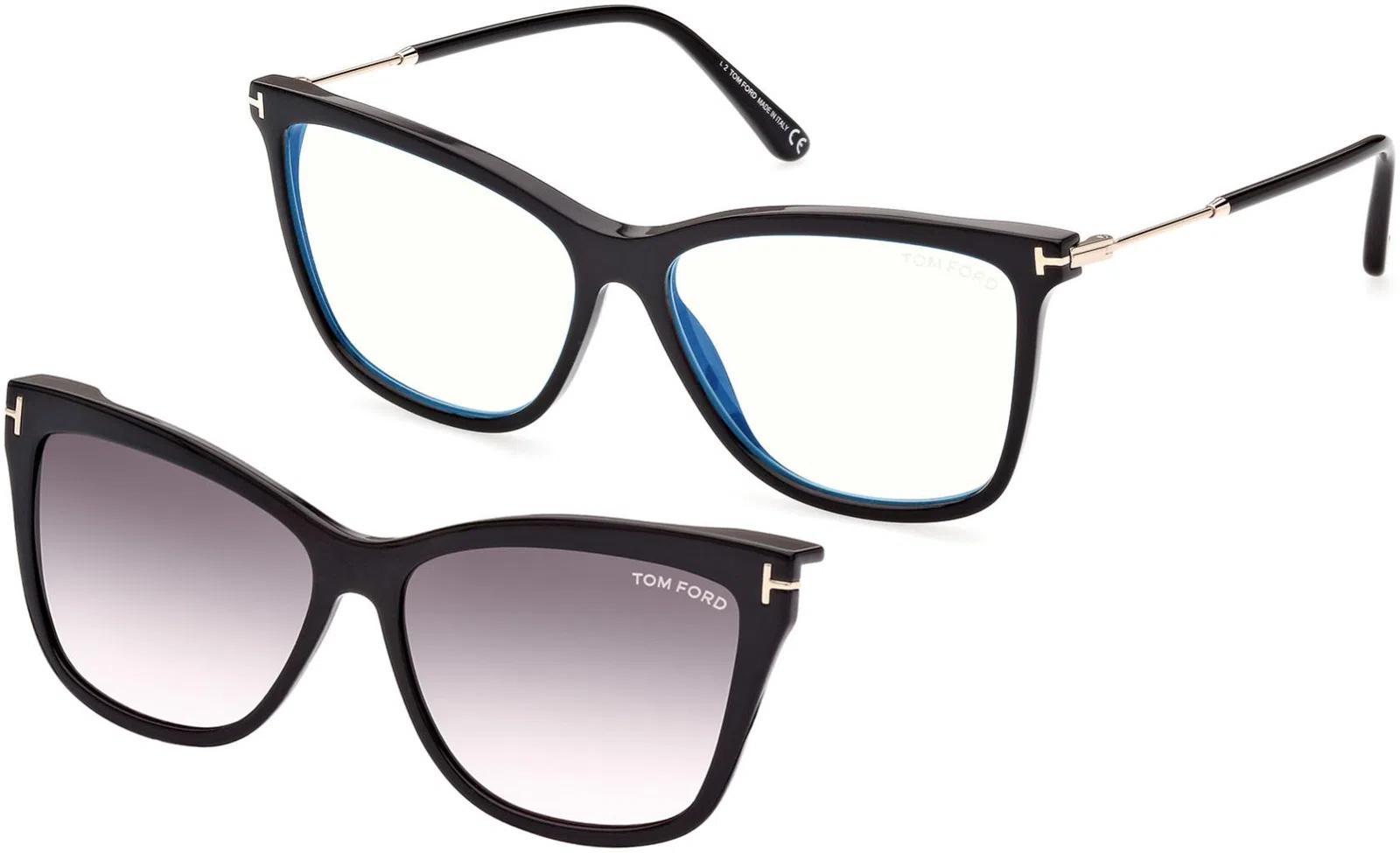 Tom Ford 5824B Blue Light blocking Filtering Eyeglasses - view 2